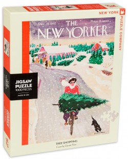 Пъзел New York Puzzle от 1000 части - Купуването на дърво