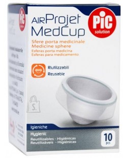Air Projet Небулизаторни чашки за инхалатор, 10 броя, Pic Solution