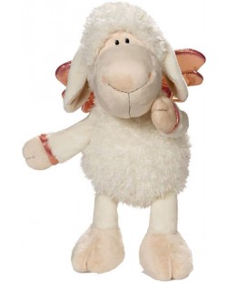 Плюшена играчка Nici - овчица Jolly 20 cm с послание Be happy