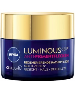 Nivea Cellular Luminous Нощен крем, 50 ml