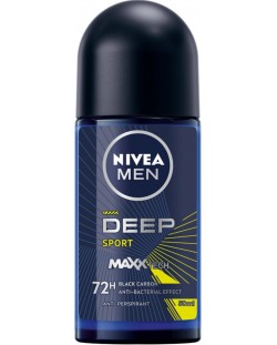 Nivea Men Рол-он против изпотяване Deep Sport, 50 ml