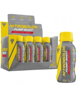 Nitrobolon Pump Shot, череша, 12 броя x 100 ml, Trec Nutrition