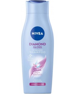 Nivea Шампоан Diamond Gloss Care, 400 ml