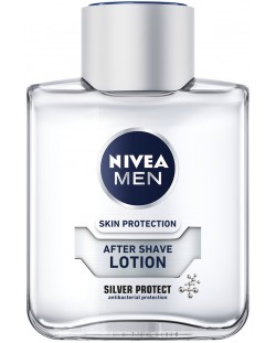 Nivea Men Лосион за след бръснене Silver Protect, 100 ml
