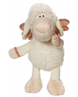 Плюшена играчка Nici - овчица Jolly 35 cm с послание Be happy