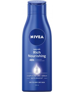 Nivea Подхранващо мляко за тяло, 250 ml