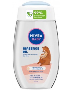 Nivea Baby Масажно олио, 200 ml