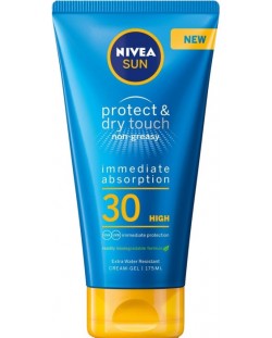 Nivea Sun Слънцезащитен гел-крем Protect & Dry Touch, SPF30, 175 ml
