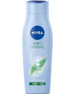 Nivea Шампоан и балсам, Care Express, 2 в 1, 250 ml