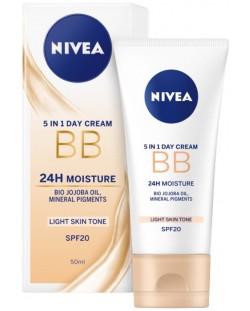 Nivea BB крем за лице, Светъл тон, 50 ml