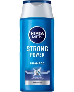 Nivea Men Шампоан Strong Power, 250 ml