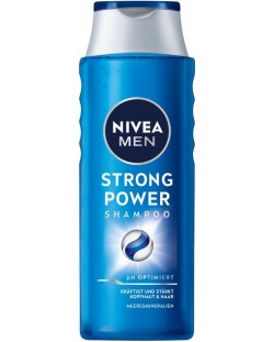 Nivea Men Шампоан Strong Power, 400 ml