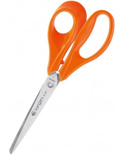 Ножица Kangaro - EL-83, 21.0 cm, оранжеви дръжки