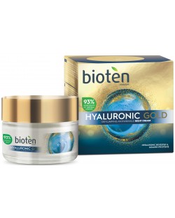 Bioten Hyaluronic Gold Нощен крем за лице, 50 ml