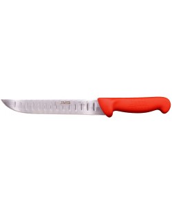 Нож сантоку за обезкостяване JMB - H2-grip, 17.5 cm, червен