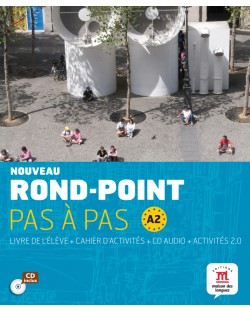 Nouveau Rond-Point pas à pas Libro del alumno + Cuaderno de actividades + CD A2