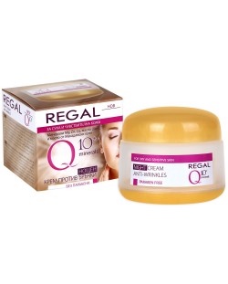 Regal Q10+Minerals Нощен крем против бръчки, 50 ml