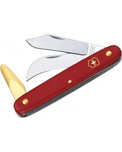 Нож за присаждане и подрязване Victorinox - Budding and Pruning Knife 3, червен