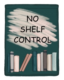 Текстилен джоб за електронна книга  With Scent of Books - No shelf control