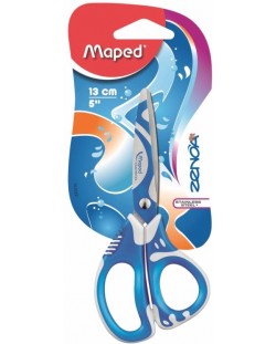 Ножица Maped Zenoa Fit - 13 cm, синя