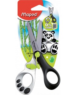 Ножица Maped Koopy - 13 cm, зелена