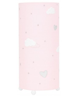 Нощна лампа с бродерия KikkaBoo Dream Big - Pink, 29 x 13 cm