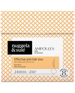 Nuggela & Sulé Ампули против косопад Effective Anti-Hair Loss, 8 х 10 ml