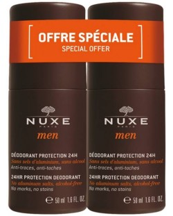 Nuxe Men Комплект - Рол-он дезодорант, 2 х 50 ml (Лимитирано)