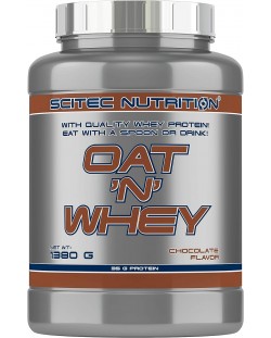 Oat N Whey, ягода, 1380 g, Scitec Nutrition