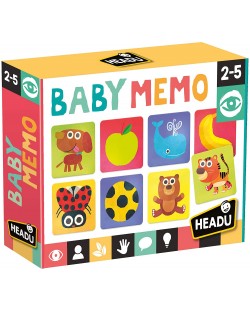 Образователна игра Headu Montessori - Бейби мемори