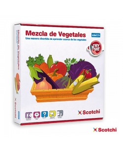 Образователна игра Scotchi - Зеленчуците