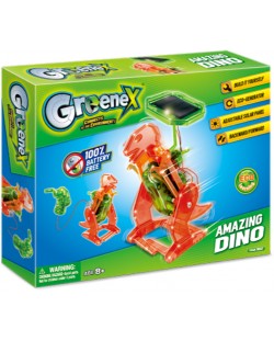 Образователен STEM комплект Amazing Toys Greenex - Соларен динозавър