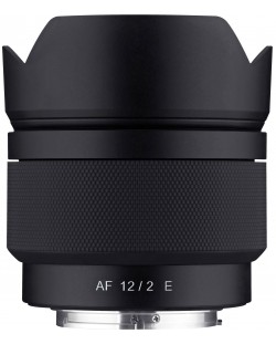 Обектив Samyang - AF 12mm, f/2.0, за Sony, Black