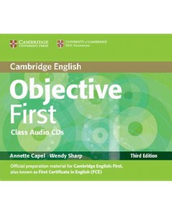 Objective First 3rd edition: Английски език - ниво В2 (2 CD)