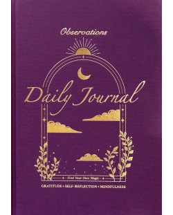 Observations. Daily Journal (Purple Cover)