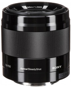 Обектив Sony - E, 50mm, f/1.8 OSS, Black