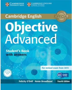 Objective Advanced 4th Edition Student's Book with Answers (учебник с отговори и CD-ROM)