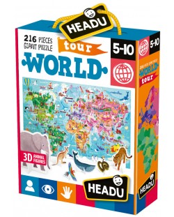 Образователен комплект Headu - Обиколка на света