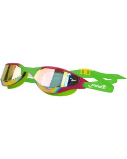 Очила за плуване Finis - Hayden, Orange mirror/Green