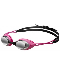 Очила за плуване Arena - Cobra Mirror, розови/черни
