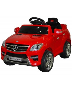 Акумулаторна кола Ocie - Mercedes, с родителски контрол, червен