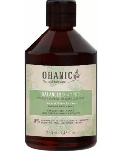 Ohanic Balancer Шампоан за тонизиране и регулиране на омазняването, 250 ml