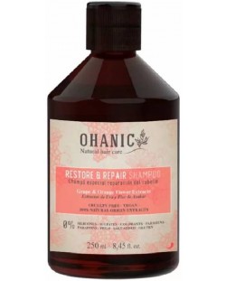 Ohanic Restore & Repair Възстановяващ шампоан за подсилване и освежаване, 250 ml