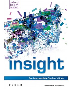 Английски език за 8. клас Insight Pre - Intermediate SB