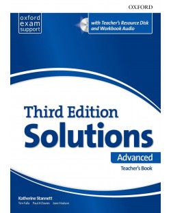 Оксфорд Solutions 3E Advanced Essen Teacher's book & Res Disk Pack