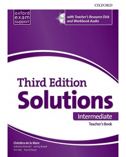 Книга за учителя Solutions 3E Intermediate ESS TB & RES Disk Pack