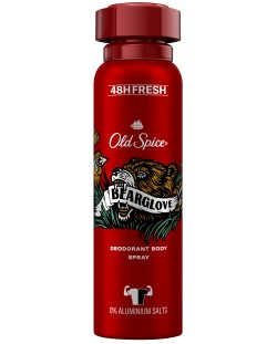 Old Spice Wild Спрей дезодорант Bearglove, 150 ml