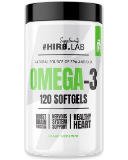Omega-3, 120 капсули, Hero.Lab