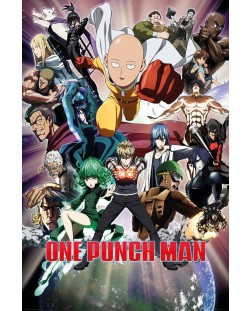 Макси плакат GB eye Animation: One Punch Man - Group