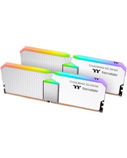 Оперативна памет Thermaltake - TOUGHRAM XG RGB, 32GB, DDR5, 6600MHz, бяла